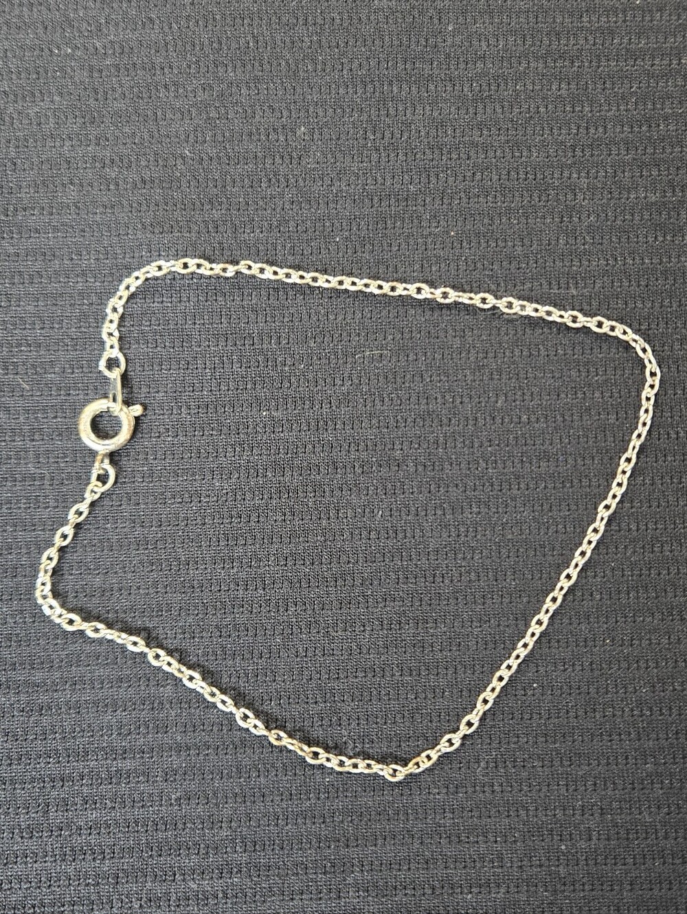 Delicate Silver Chain Anklet - Women Jewelry